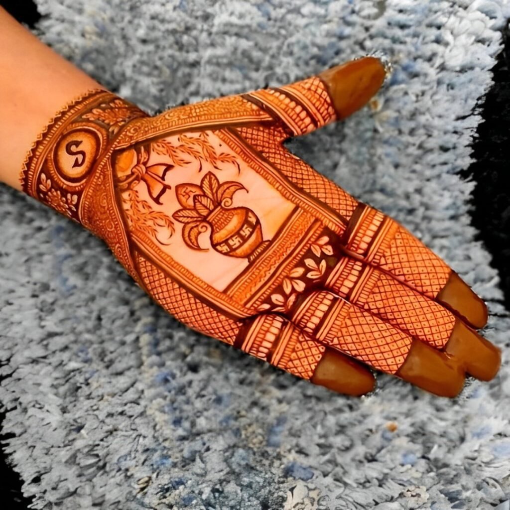Front Hand Mehndi Design