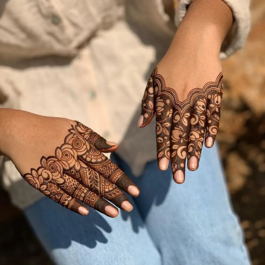 Finger Mehndi Design