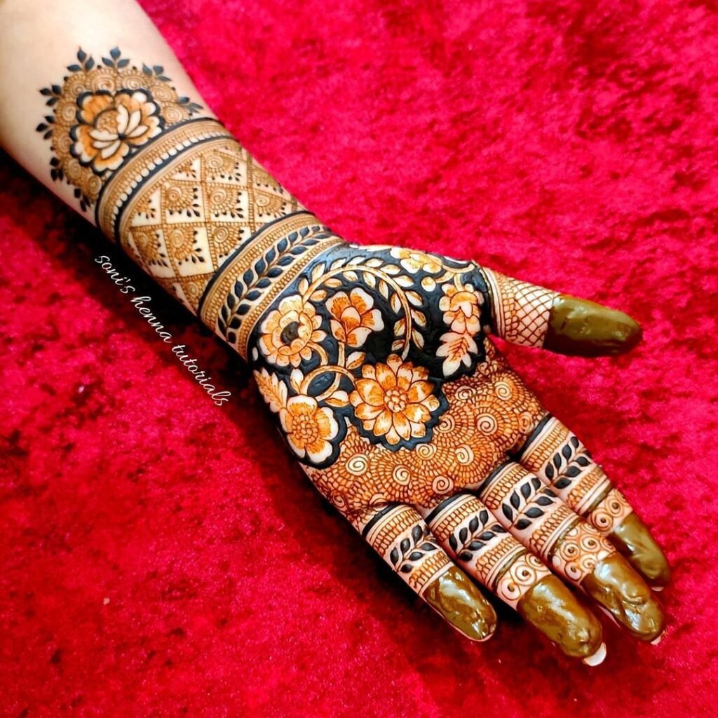 Full Hand Mehndi Design