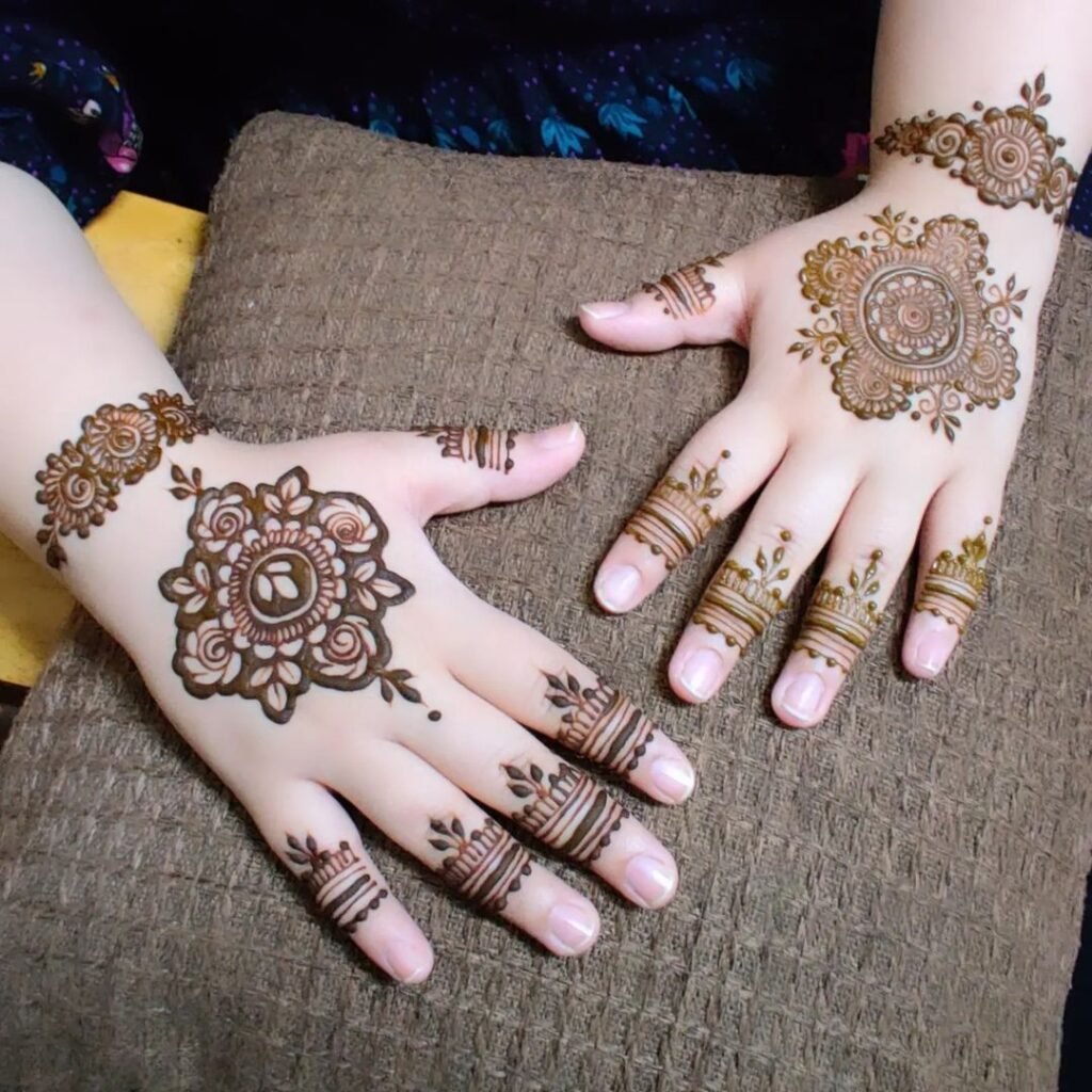 Kids Mehndi Design