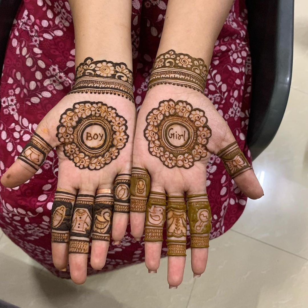 Kids Mehndi Design