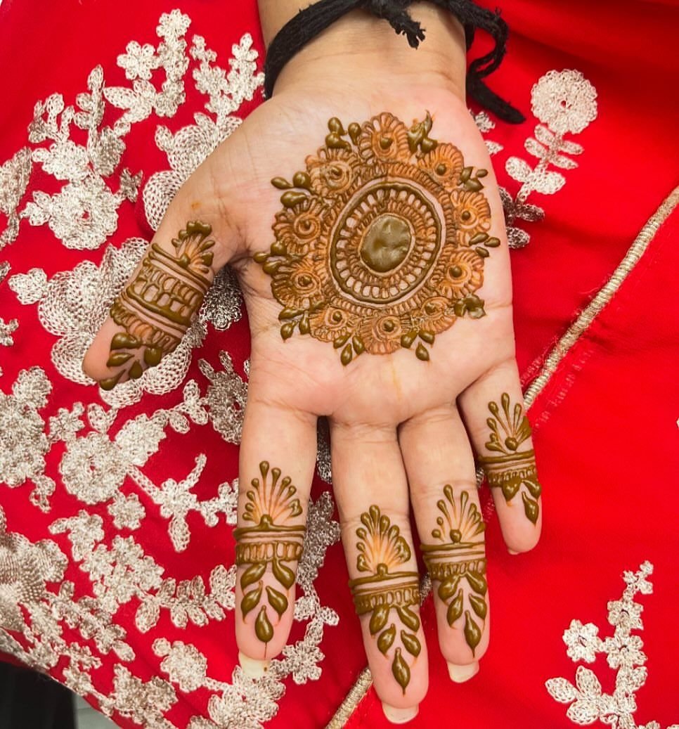 Kids Mehndi Design
