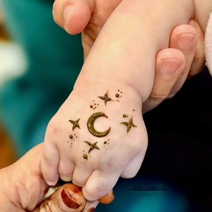 Kids Mehndi Design