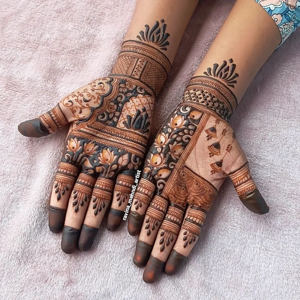 rajasthani mehndi design