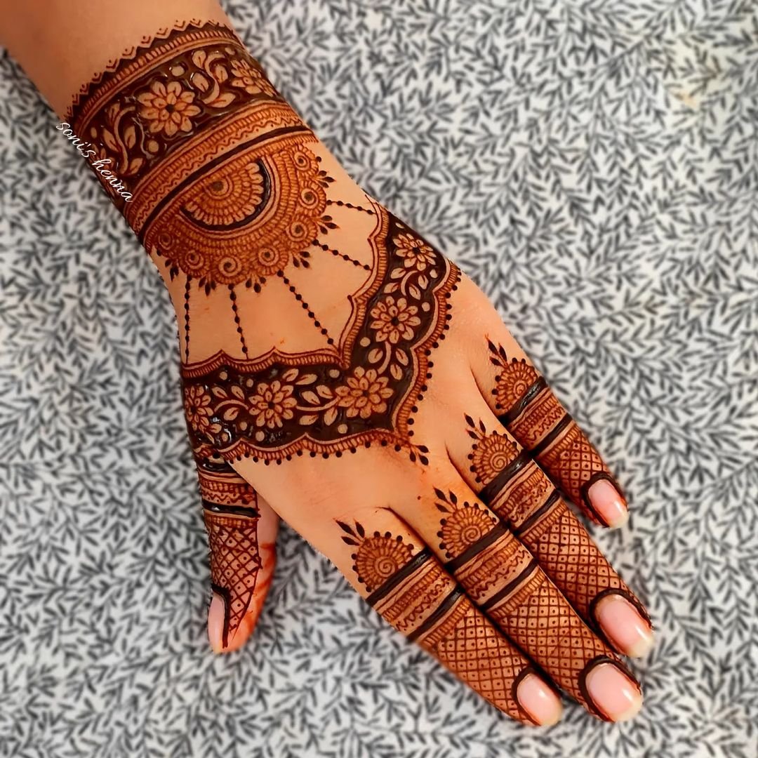 rajasthani mehndi design