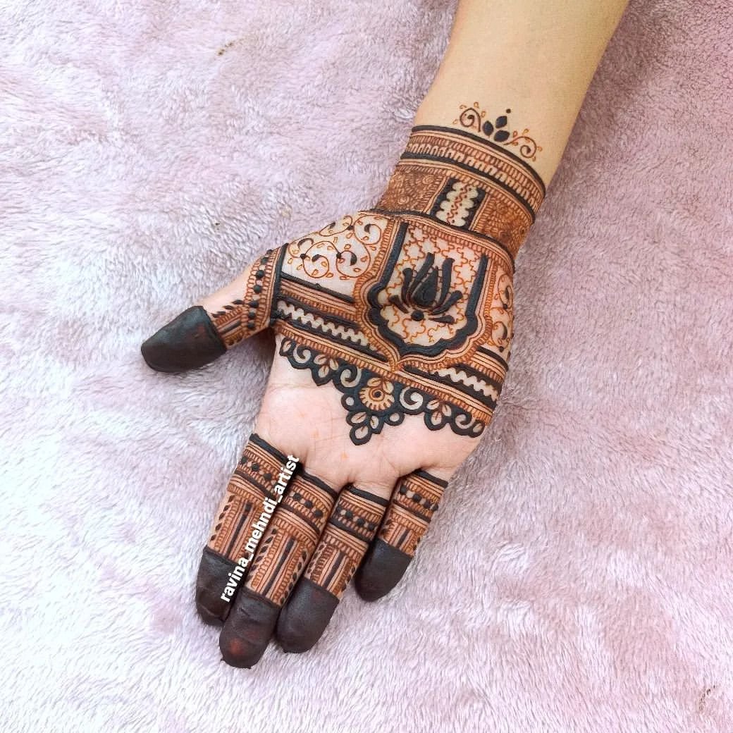 raksha bandhan mehndi design