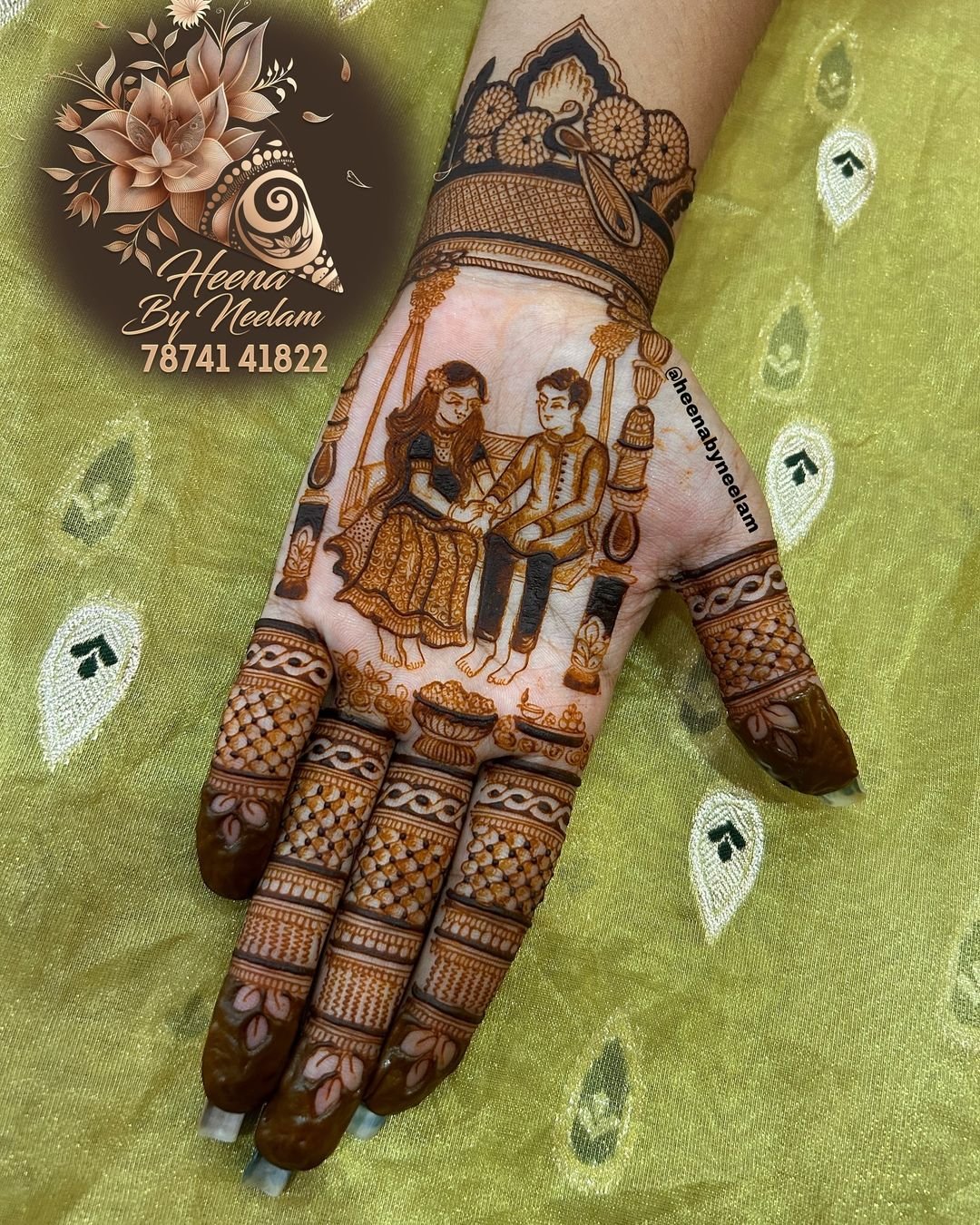 raksha bandhan mehndi design