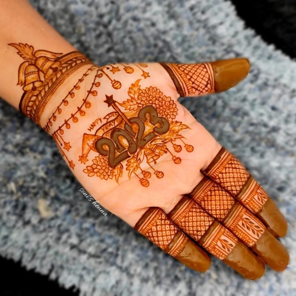 unique mehndi design