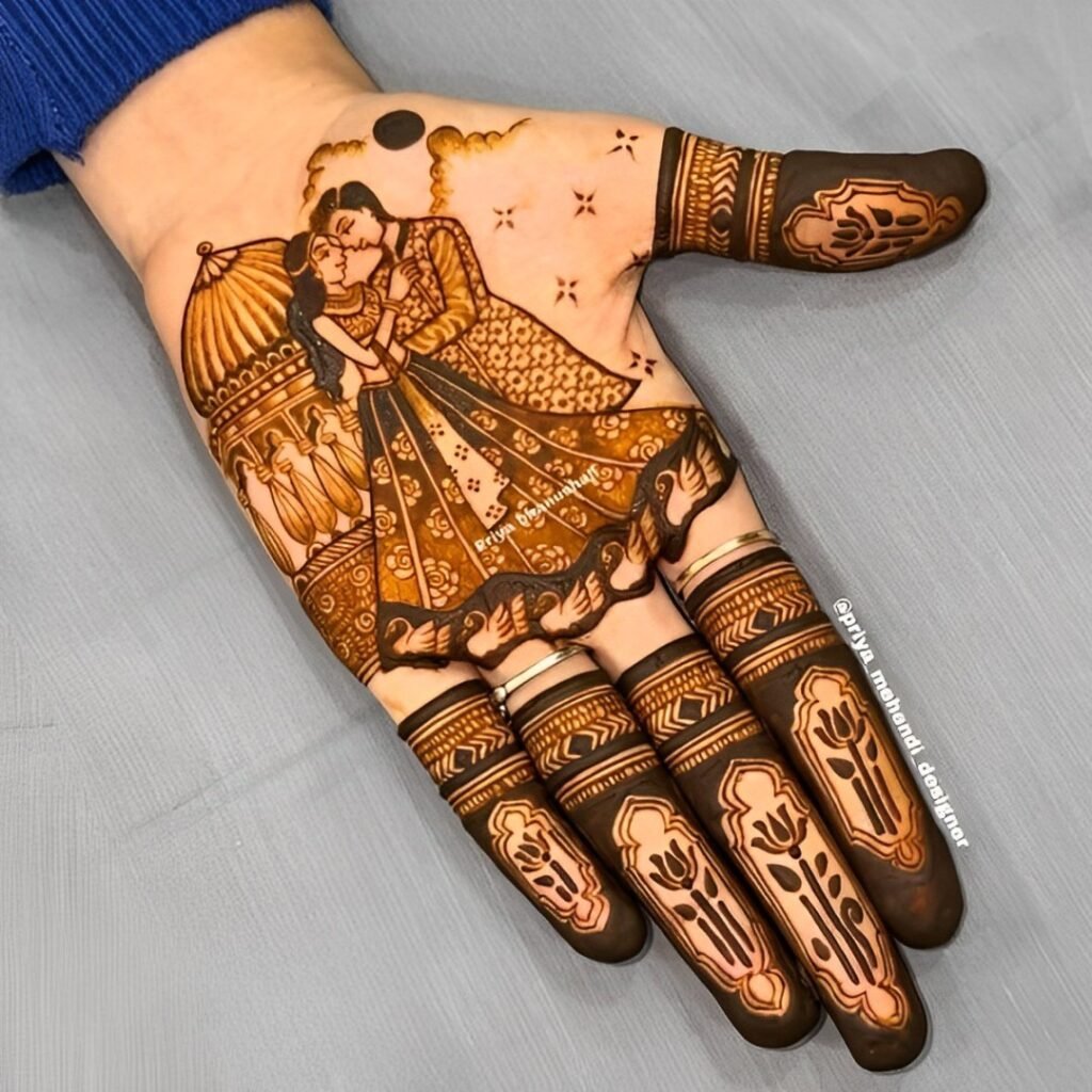 Indian Mehndi Design